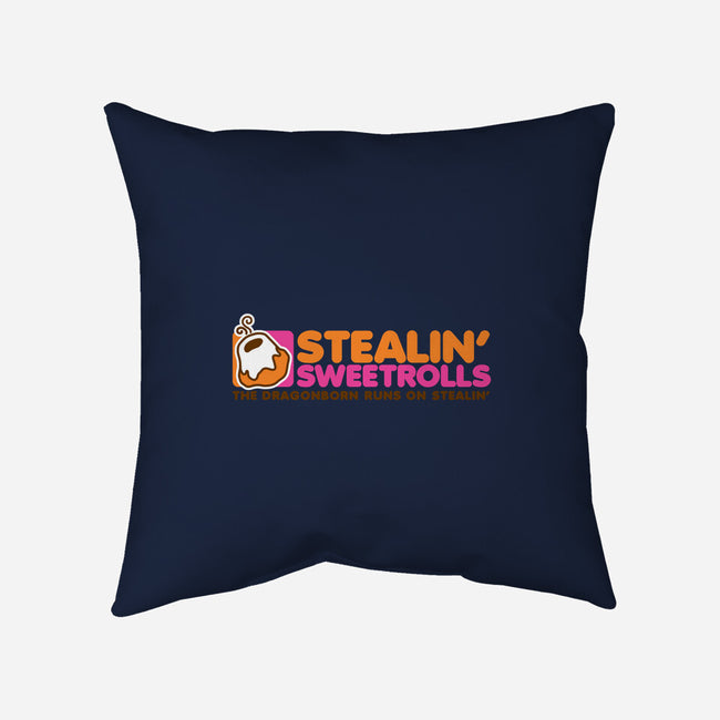 Stealin' Sweetrolls-none removable cover w insert throw pillow-merimeaux