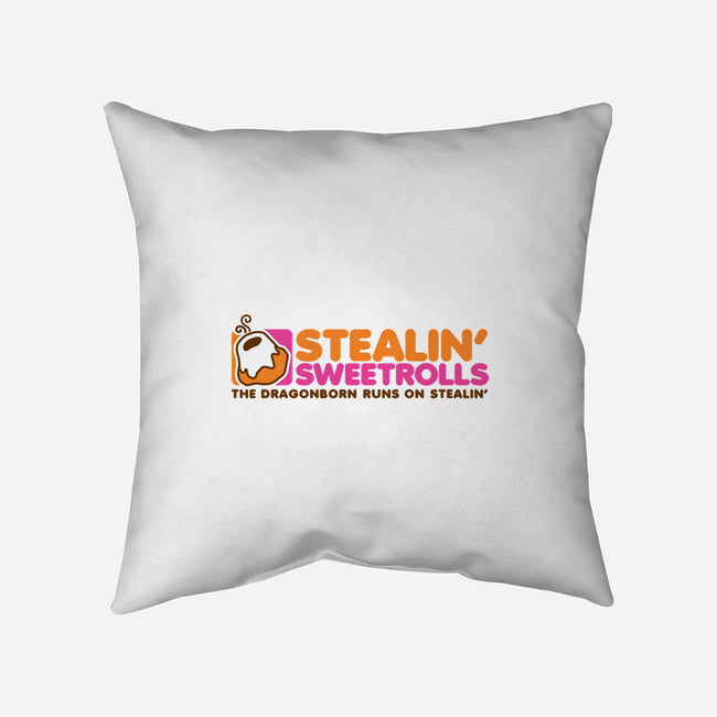 Stealin' Sweetrolls-none removable cover w insert throw pillow-merimeaux