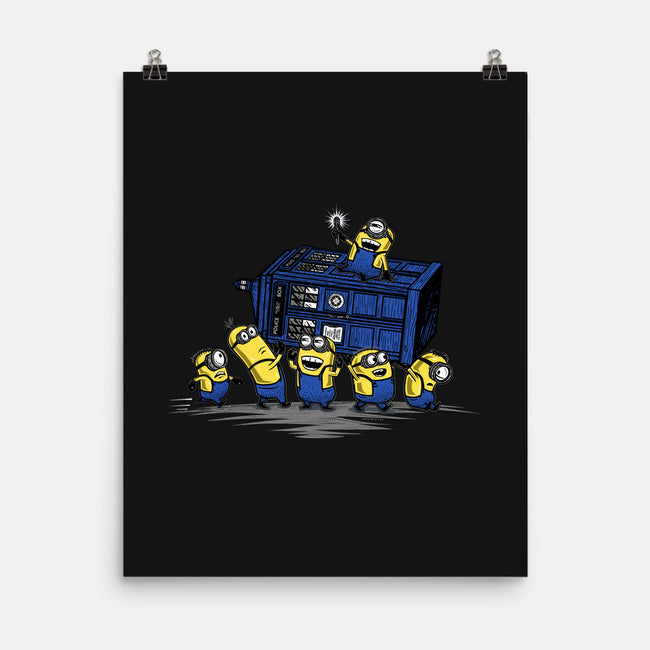 Stealing Time-none matte poster-onebluebird