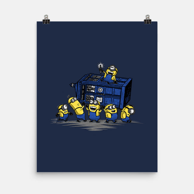 Stealing Time-none matte poster-onebluebird