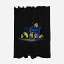 Stealing Time-none polyester shower curtain-onebluebird