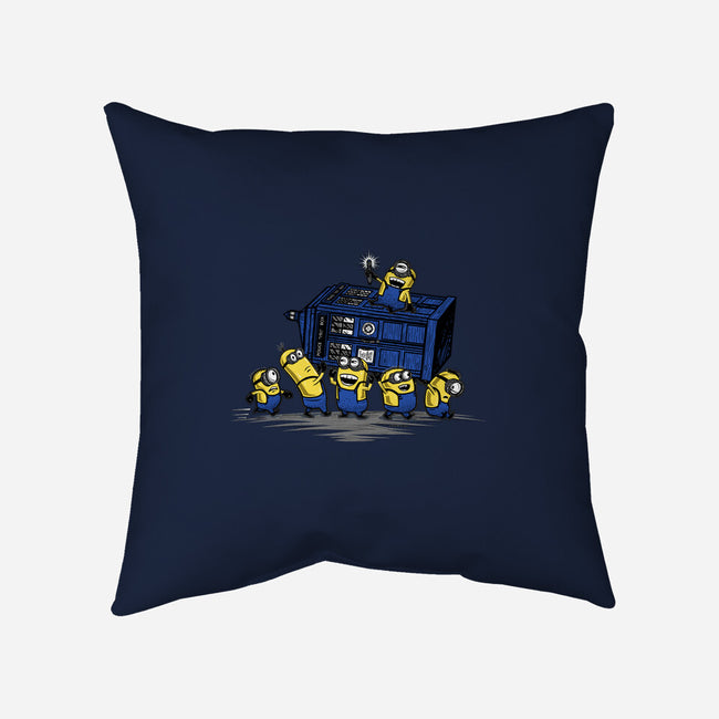 Stealing Time-none removable cover w insert throw pillow-onebluebird