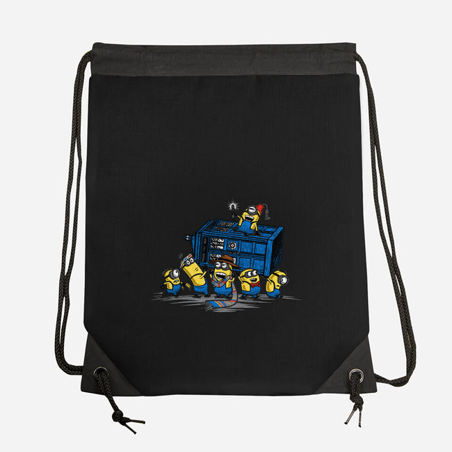 Stealing Time Again-none drawstring bag-onebluebird