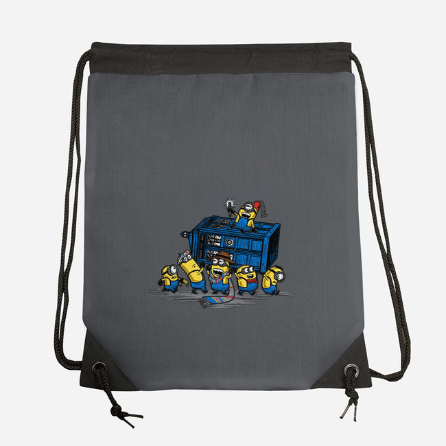 Stealing Time Again-none drawstring bag-onebluebird