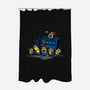 Stealing Time Again-none polyester shower curtain-onebluebird