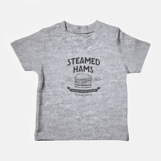 Steamed Hams-baby basic tee-jamesbattershill