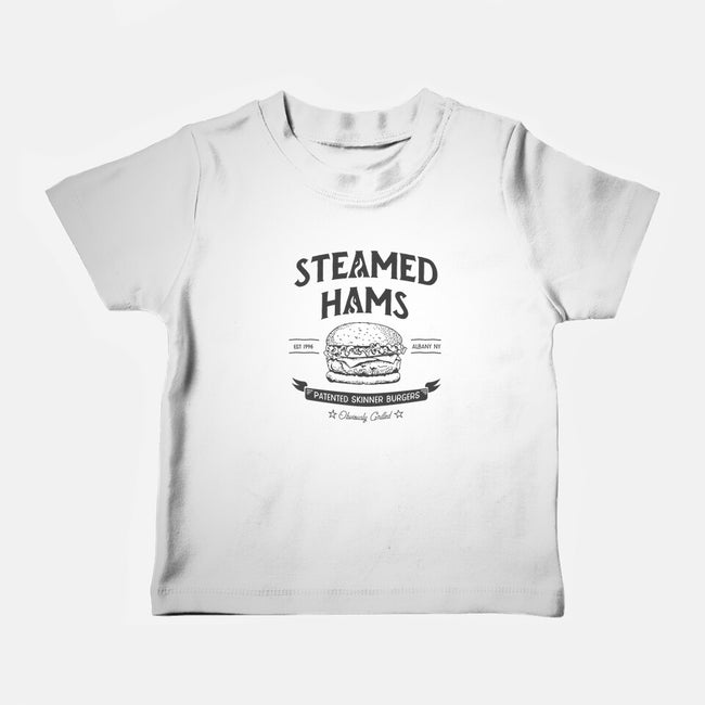 Steamed Hams-baby basic tee-jamesbattershill