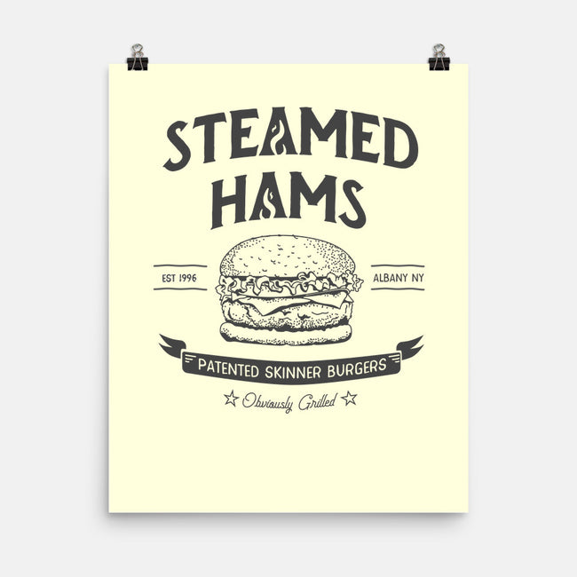 Steamed Hams-none matte poster-jamesbattershill