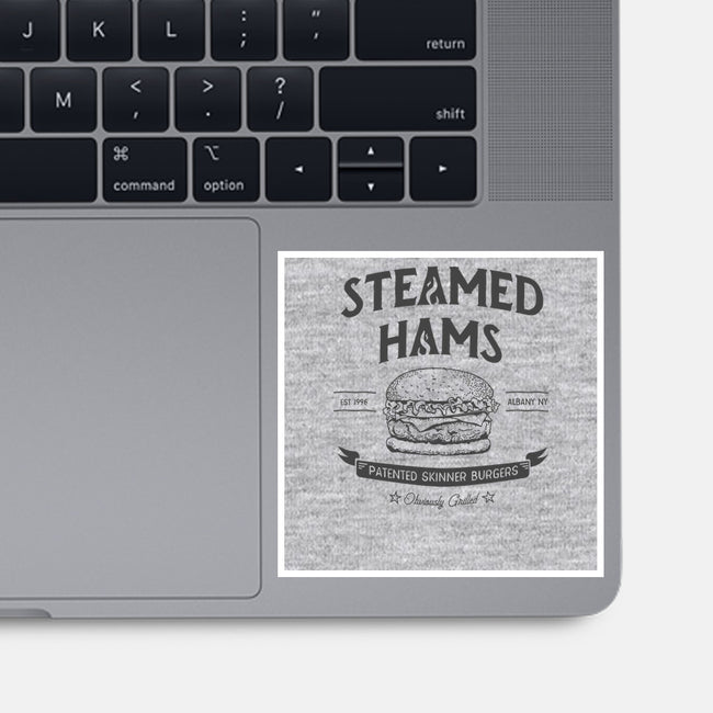 Steamed Hams-none glossy sticker-jamesbattershill