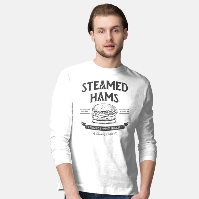 Steamed Hams-mens long sleeved tee-jamesbattershill