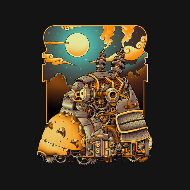 Steampunk Neighbor-womens v-neck tee-batang 9tees