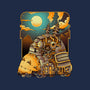 Steampunk Neighbor-none removable cover w insert throw pillow-batang 9tees