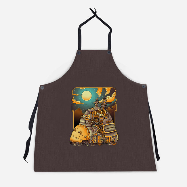 Steampunk Neighbor-unisex kitchen apron-batang 9tees