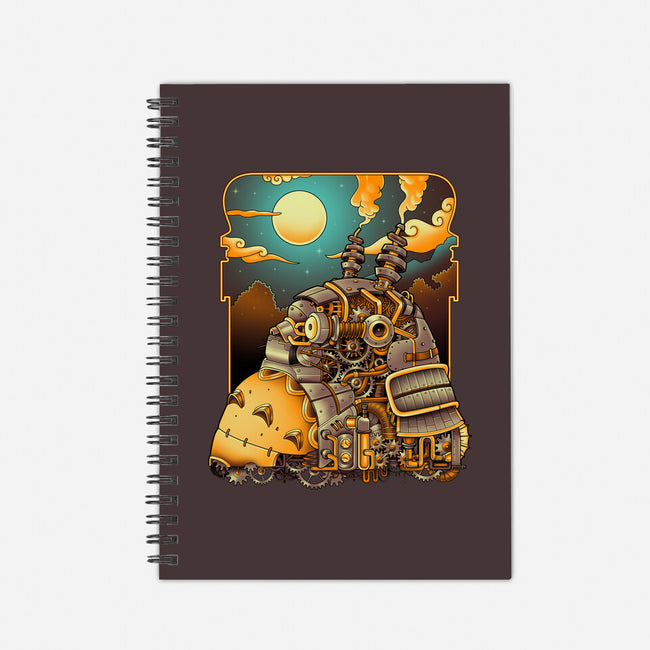 Steampunk Neighbor-none dot grid notebook-batang 9tees