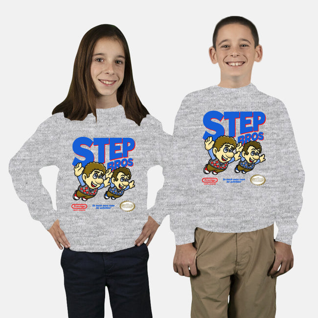 Step Bros-youth crew neck sweatshirt-jangosnow