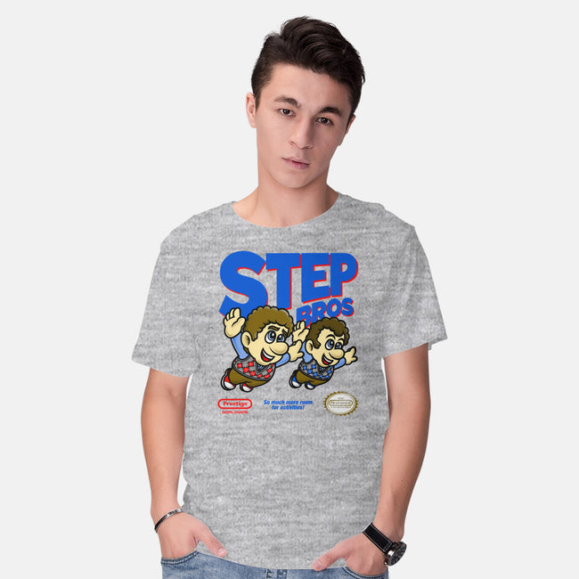 Step Bros-mens basic tee-jangosnow