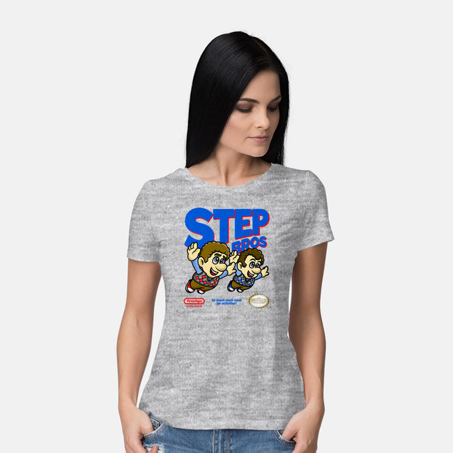 Step Bros-womens basic tee-jangosnow
