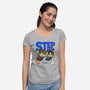 Step Bros-womens v-neck tee-jangosnow