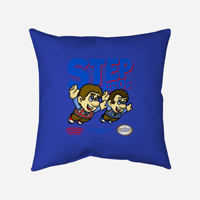 Step Bros-none removable cover w insert throw pillow-jangosnow