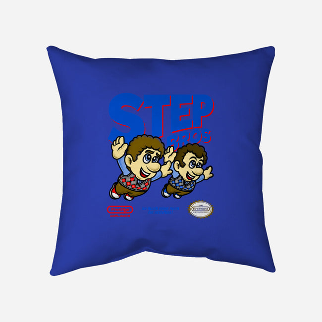 Step Bros-none removable cover throw pillow-jangosnow