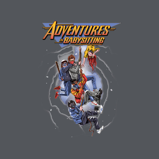 Steve's Adventure in Babysitting-youth pullover sweatshirt-jlaser