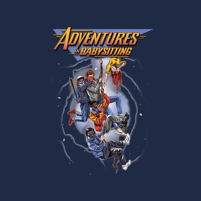Steve's Adventure in Babysitting-none basic tote-jlaser