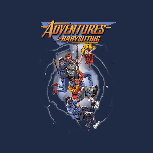Steve's Adventure in Babysitting-youth pullover sweatshirt-jlaser