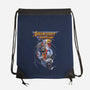 Steve's Adventure in Babysitting-none drawstring bag-jlaser