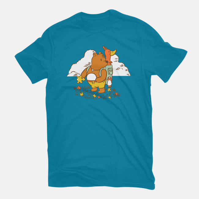 Storybook Friends-womens fitted tee-Jaime Ugarte