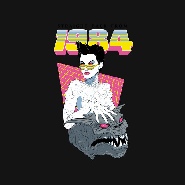 Straight Back From 1984-womens fitted tee-SaintMasmeriz