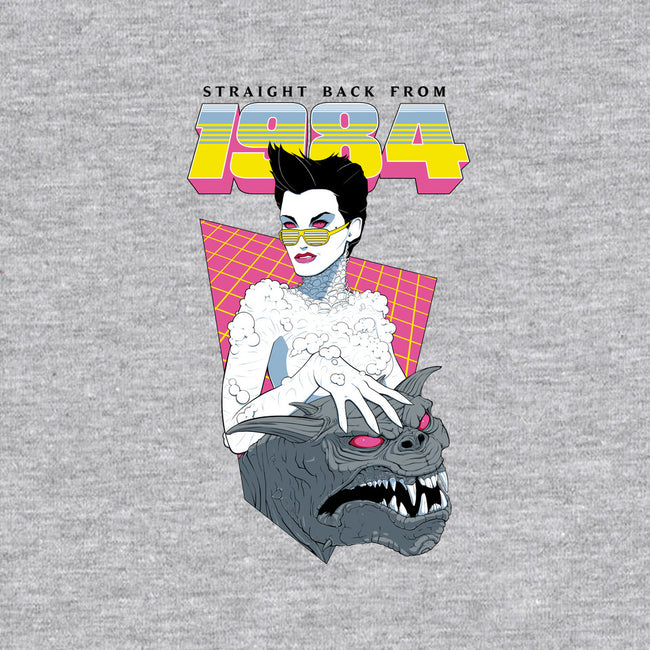 Straight Back From 1984-womens fitted tee-SaintMasmeriz