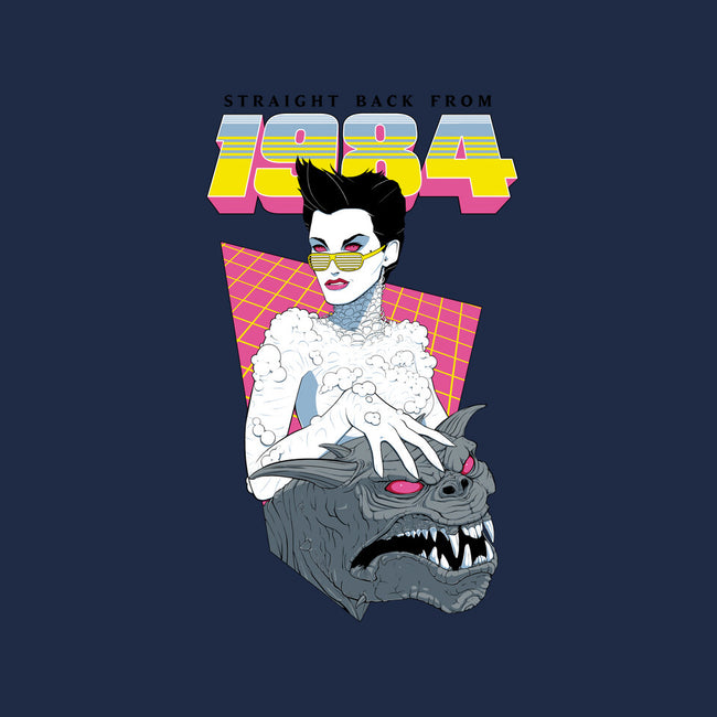 Straight Back From 1984-womens fitted tee-SaintMasmeriz