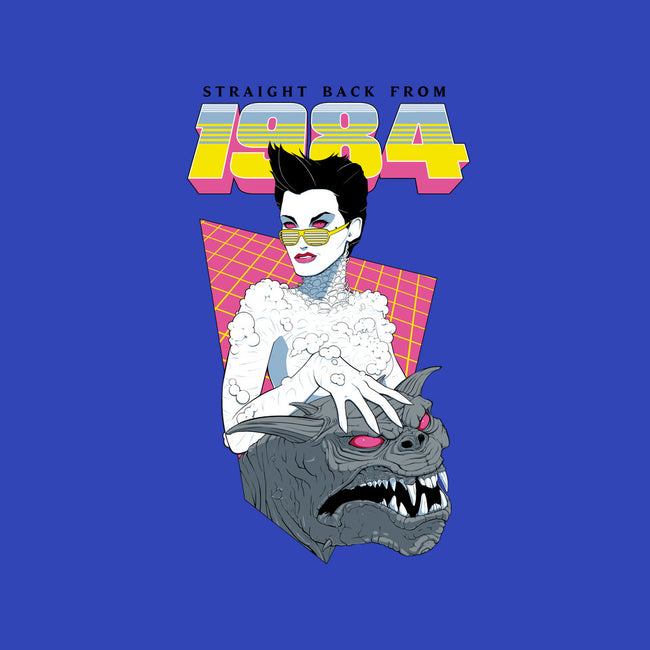 Straight Back From 1984-womens fitted tee-SaintMasmeriz