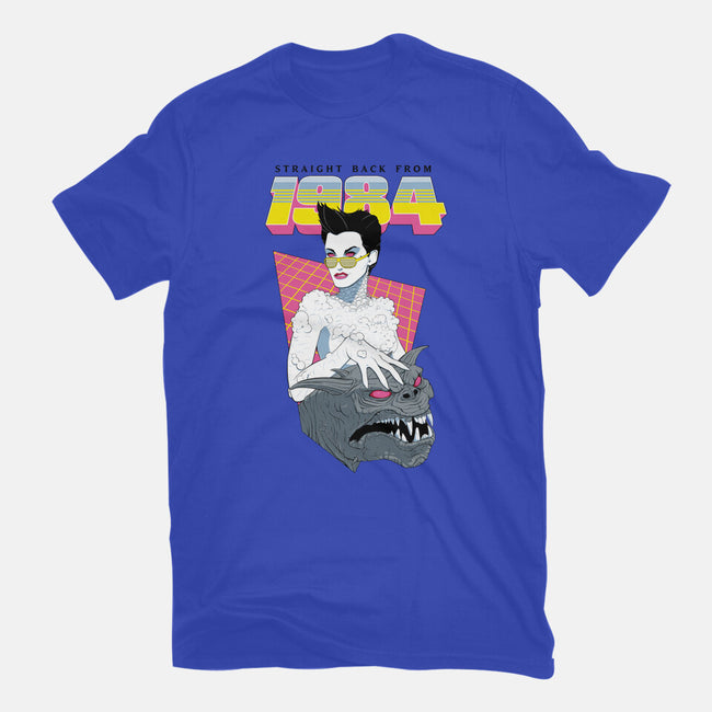 Straight Back From 1984-mens basic tee-SaintMasmeriz
