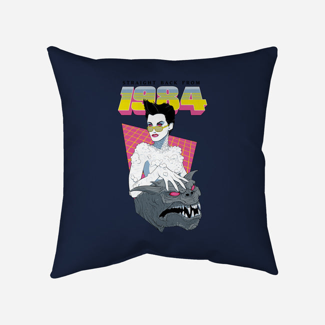 Straight Back From 1984-none removable cover throw pillow-SaintMasmeriz