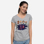 Strange Little Things-womens v-neck tee-mattkaufenberg