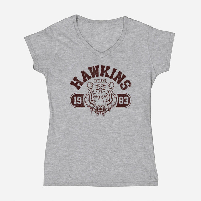 Strange School-womens v-neck tee-CappO