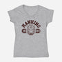 Strange School-womens v-neck tee-CappO