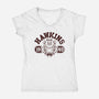 Strange School-womens v-neck tee-CappO