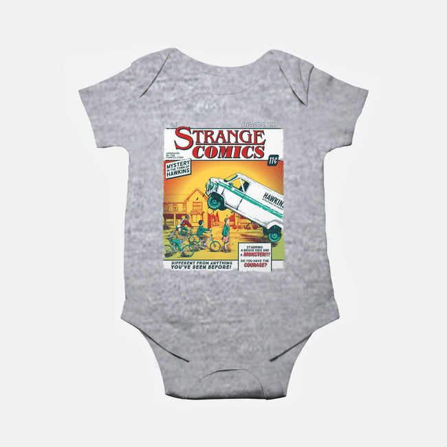 Stranger Comics-baby basic onesie-olly OS
