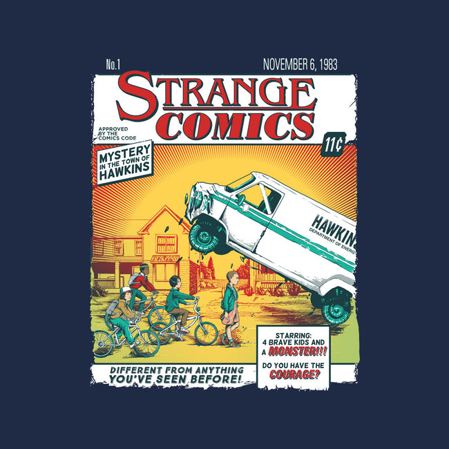 Stranger Comics-unisex kitchen apron-olly OS