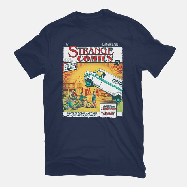 Stranger Comics-mens basic tee-olly OS