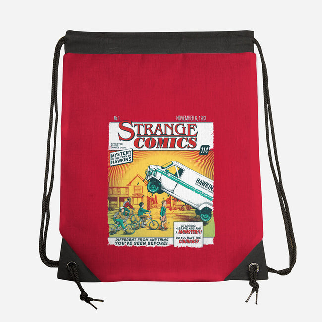 Stranger Comics-none drawstring bag-olly OS