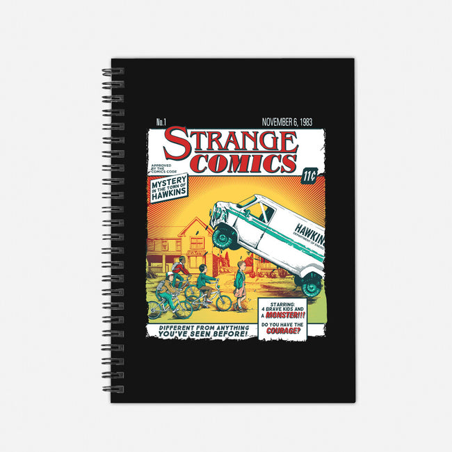 Stranger Comics-none dot grid notebook-olly OS
