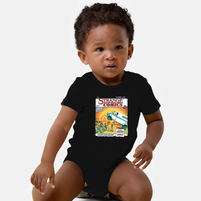 Stranger Comics-baby basic onesie-olly OS