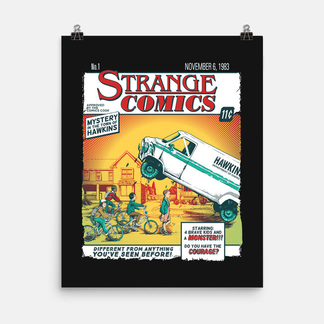 Stranger Comics-none matte poster-olly OS
