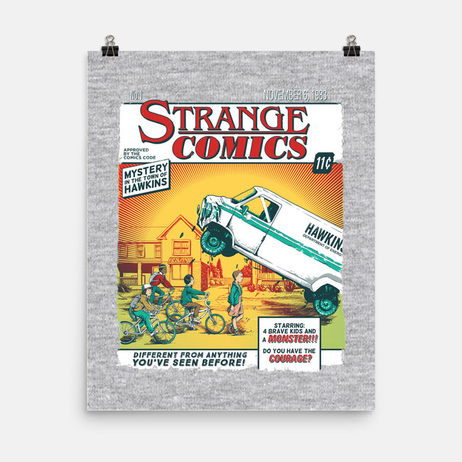Stranger Comics-none matte poster-olly OS