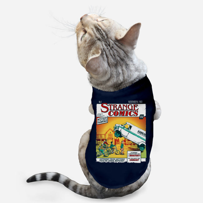 Stranger Comics-cat basic pet tank-olly OS