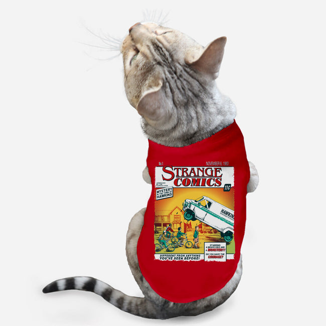 Stranger Comics-cat basic pet tank-olly OS