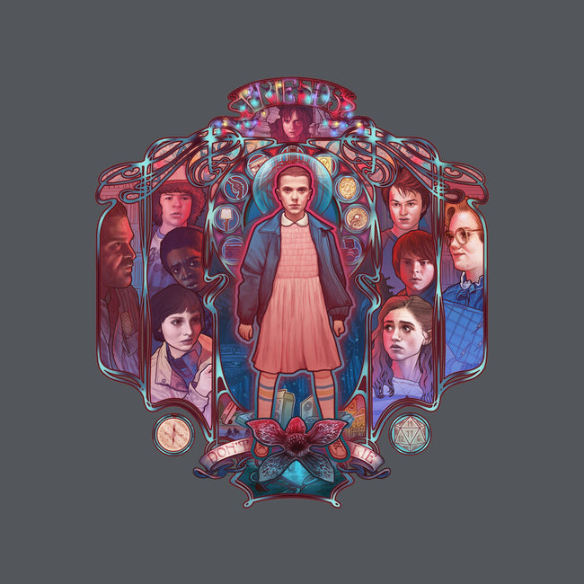 Stranger Nouveau-none removable cover w insert throw pillow-MeganLara